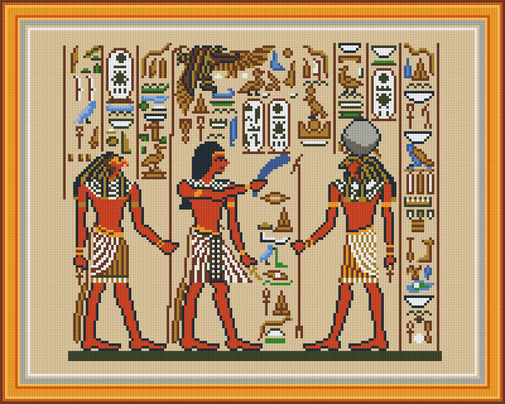 Pixelhobby Classic Template - Egyptian Frieze 2