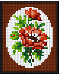 Pixel Hobby Classic Template - Red Anemone