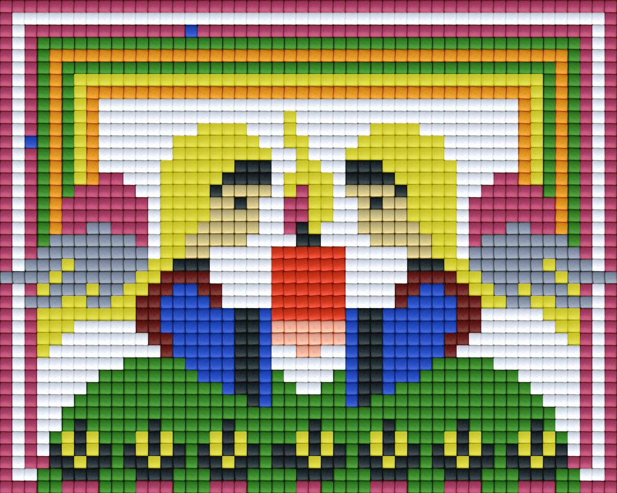 Pixelhobby Klassik Vorlage - Engel Duo