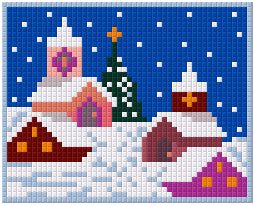 Pixel Hobby Classic Template - Winter Village