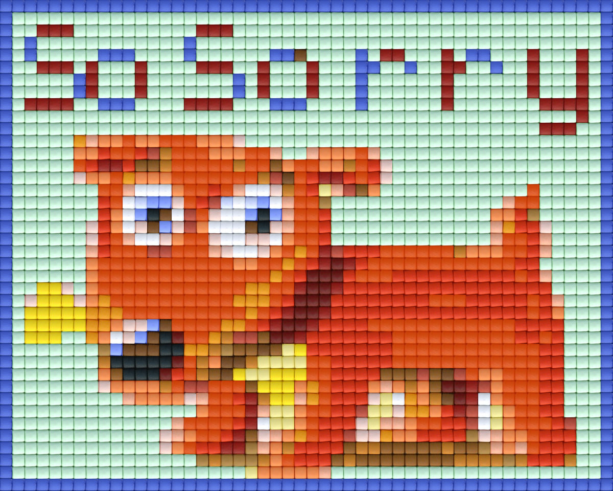 Pixelhobby Classic Template - CARD - Sorry Doggie