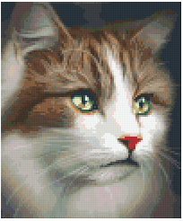 Pixelhobby Klassik Vorlage - The Cat