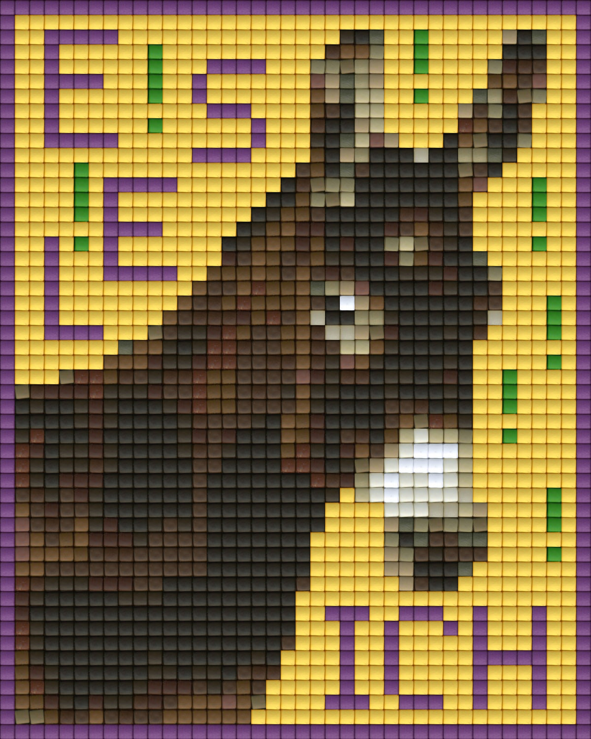 Pixel hobby classic template - CARD - I donkey