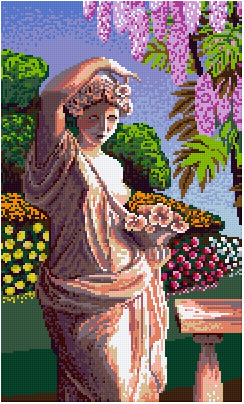 Pixelhobby Klassik Set - Flower Statue