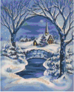 Pixel Hobby Classic Template - Winter Spirit