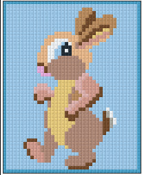 Pixelhobby Klassik Vorlage - The Bunny