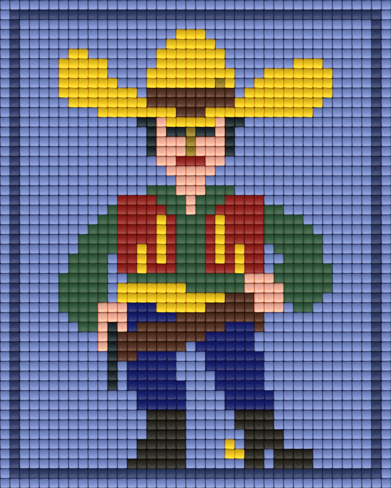 Pixelhobby Klassik Vorlage - The Cowboy