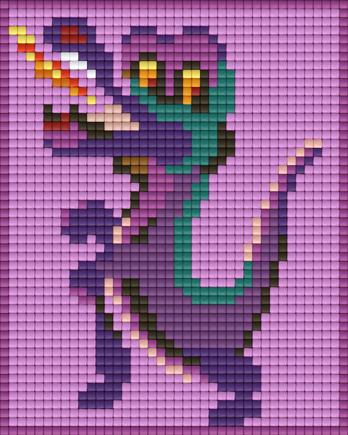 Pixelhobby Klassik Vorlage - The Dragon