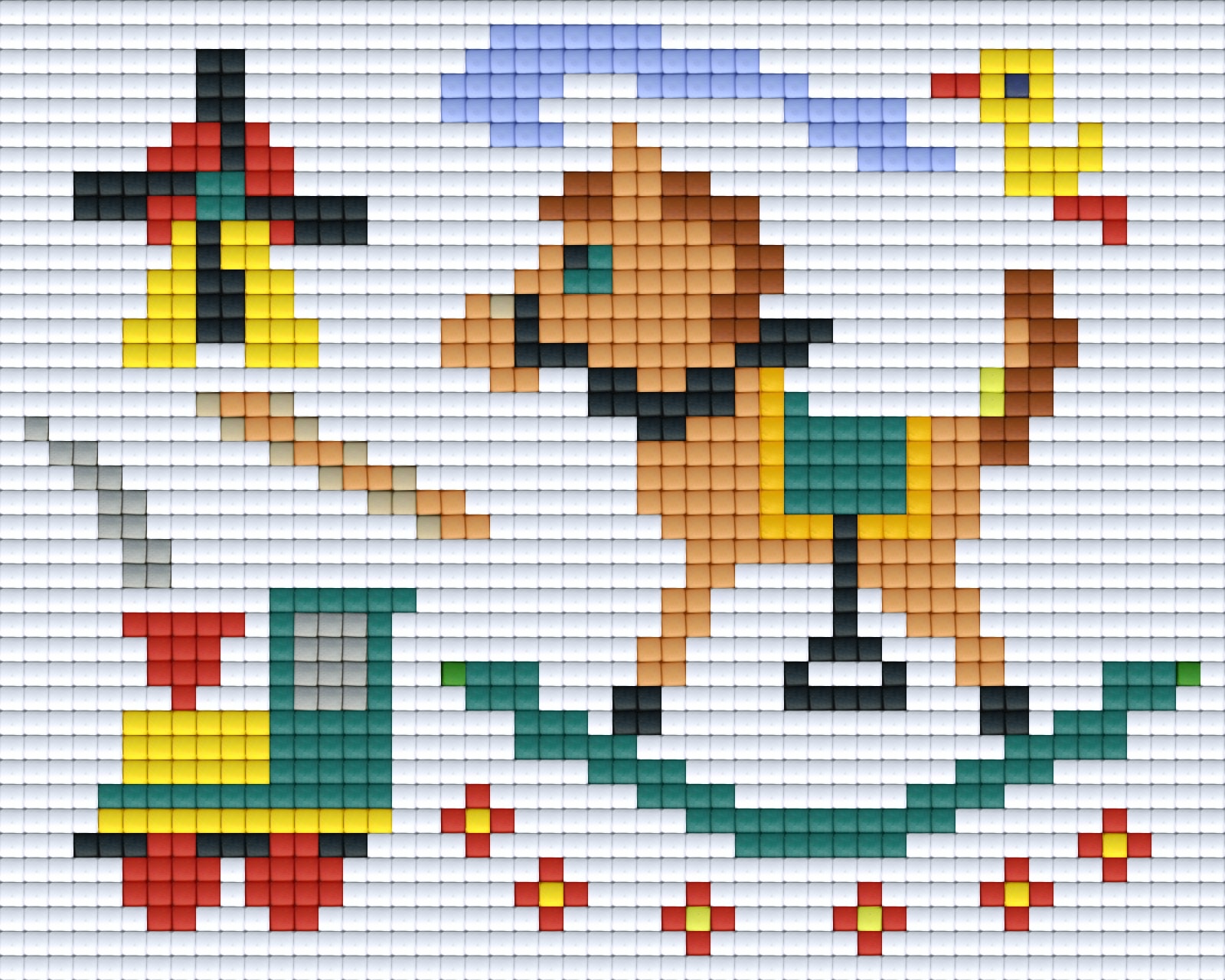 Pixelhobby Klassik Vorlage - The Toys