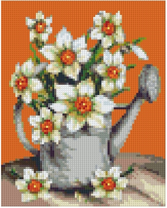 Pixel hobby classic template - A can of Joy, orange