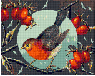 Pixelhobby Klassik Vorlage - Victorian Bird