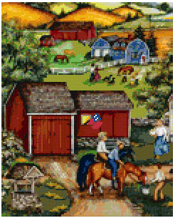 Pixelhobby Klassik Set - American Horse Ride