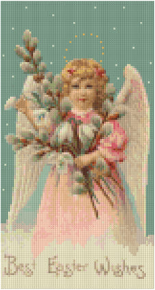 Pixel hobby classic template - Easter Angel