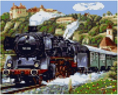 Pixelhobby Klassik Vorlage - The Train