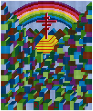Pixel Hobby Classic Set - Rainbow Monument