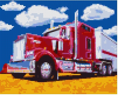 Pixel hobby classic template - USA Truck