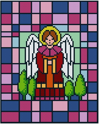 Pixel Hobby Classic Template - Tiffany Angel