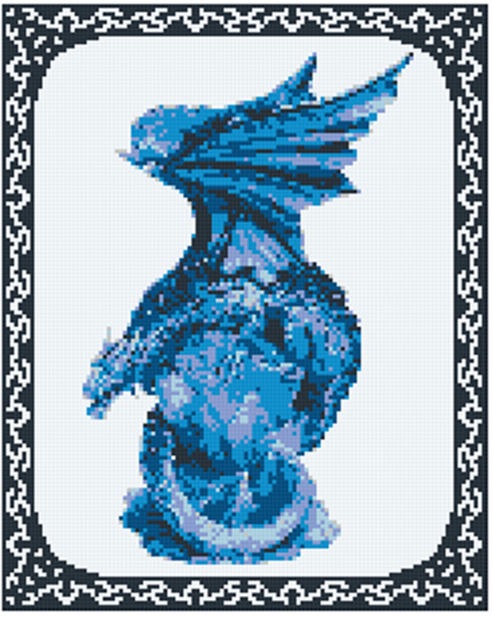 Pixelhobby Klassik Set - Winter Dragon