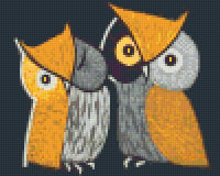 Pixel hobby classic template - Japanese owl