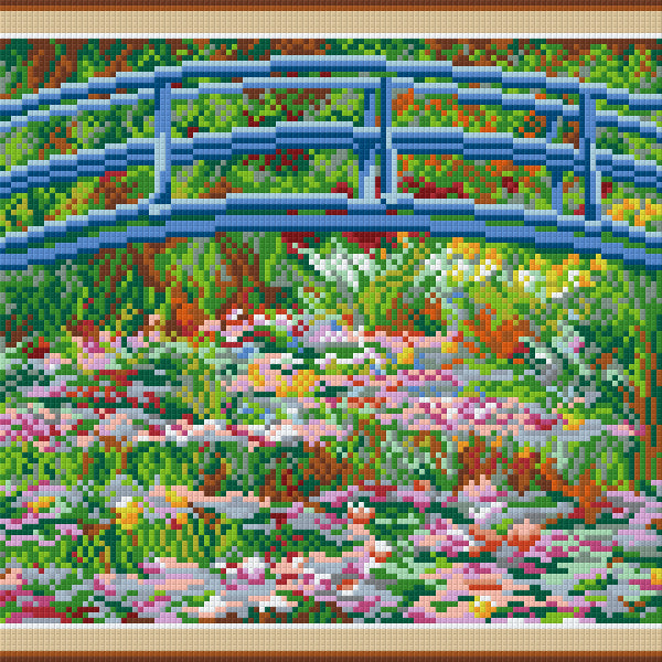 Pixelhobby classic template - water lilies by Monet