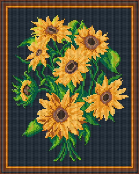 Pixel Hobby Classic Template - Sunflower Shine