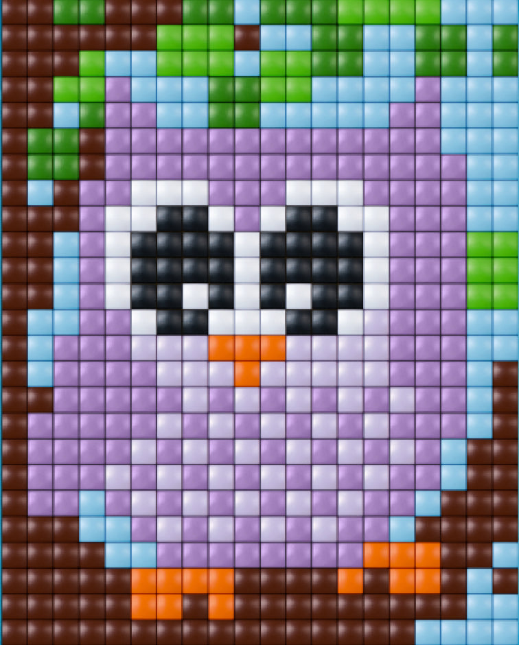 Pixelhobby XL Gift Sets - Owl