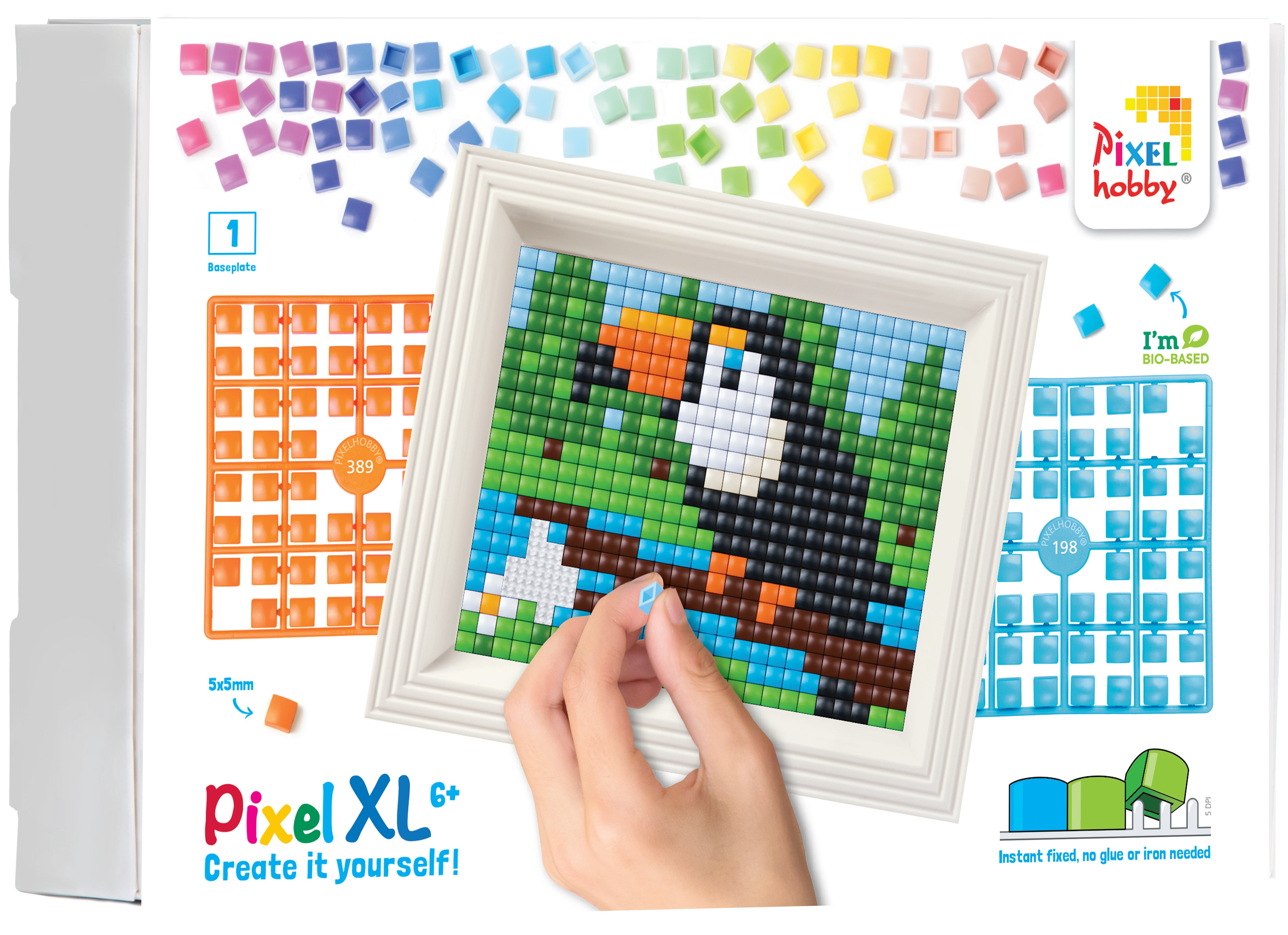 Pixelhobby XL Geschenksets - Tukan