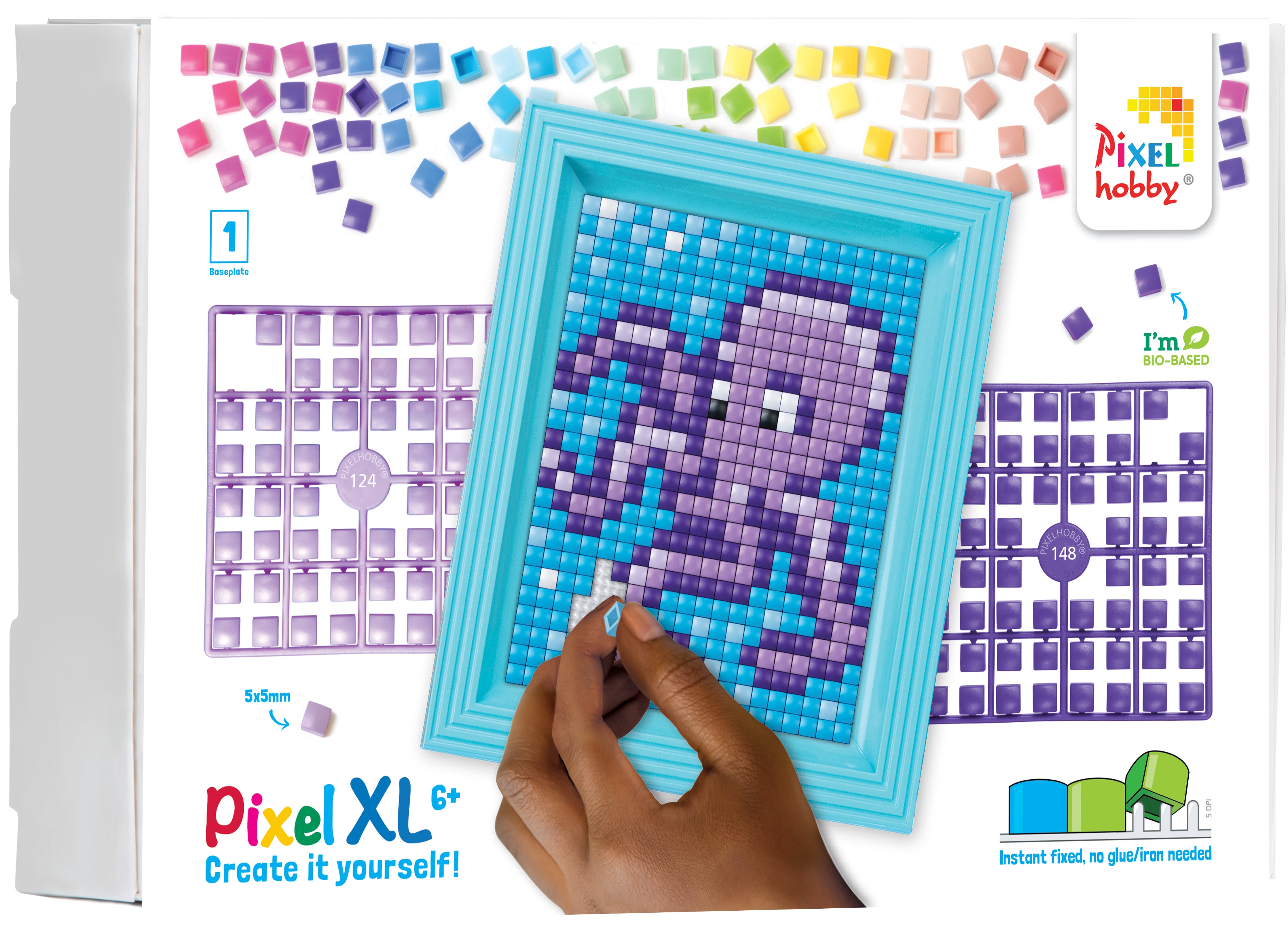 Pixelhobby XL Geschenksets - Oktopus