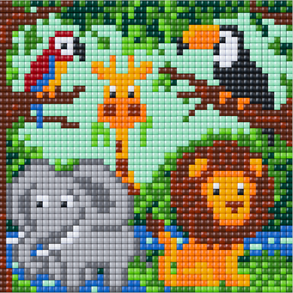 Pixel Hobby XL Set of 16 - Jungle 