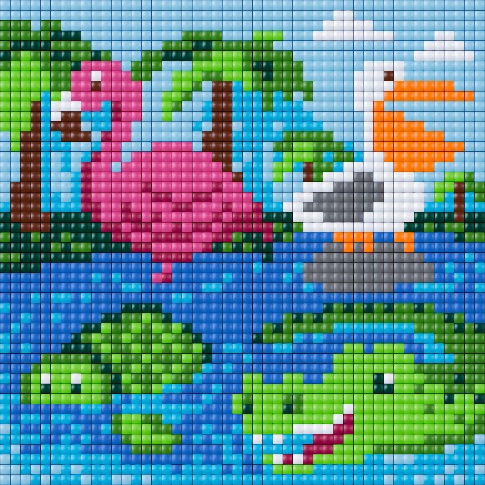 Pixelhobby XL Set of 16 - At the water point 
