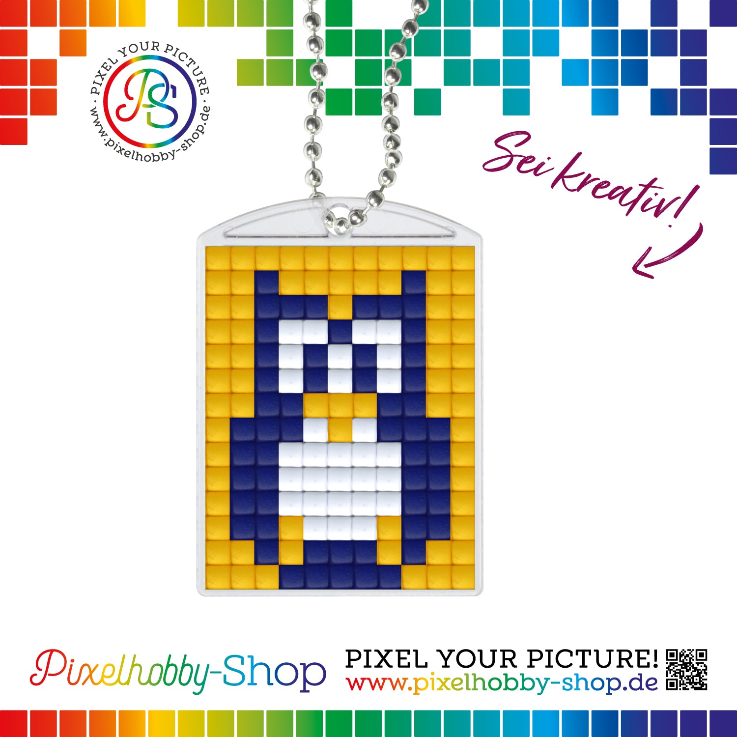 Pixelhobby Medallion Set - Owl