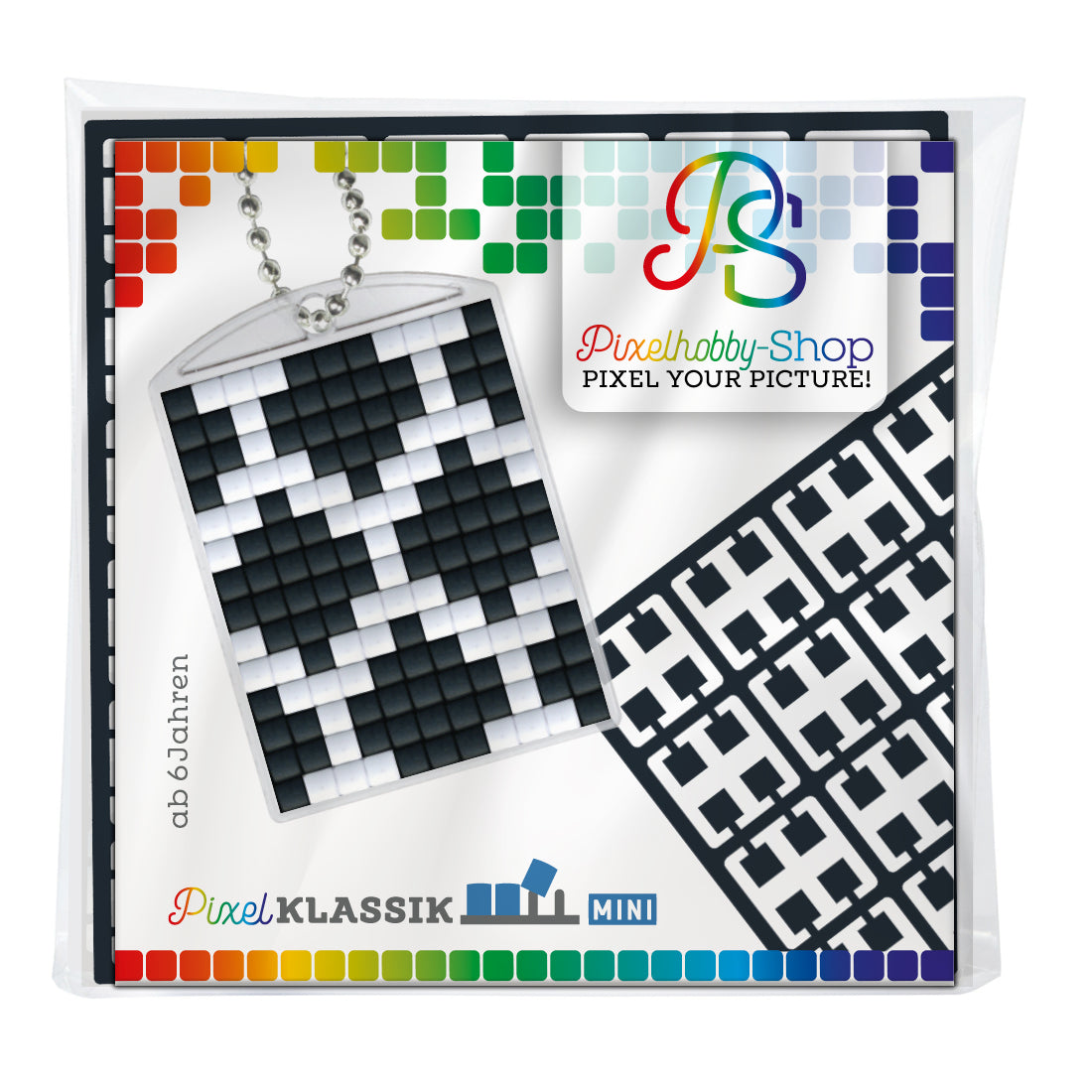 Pixel hobby medallion set - pattern