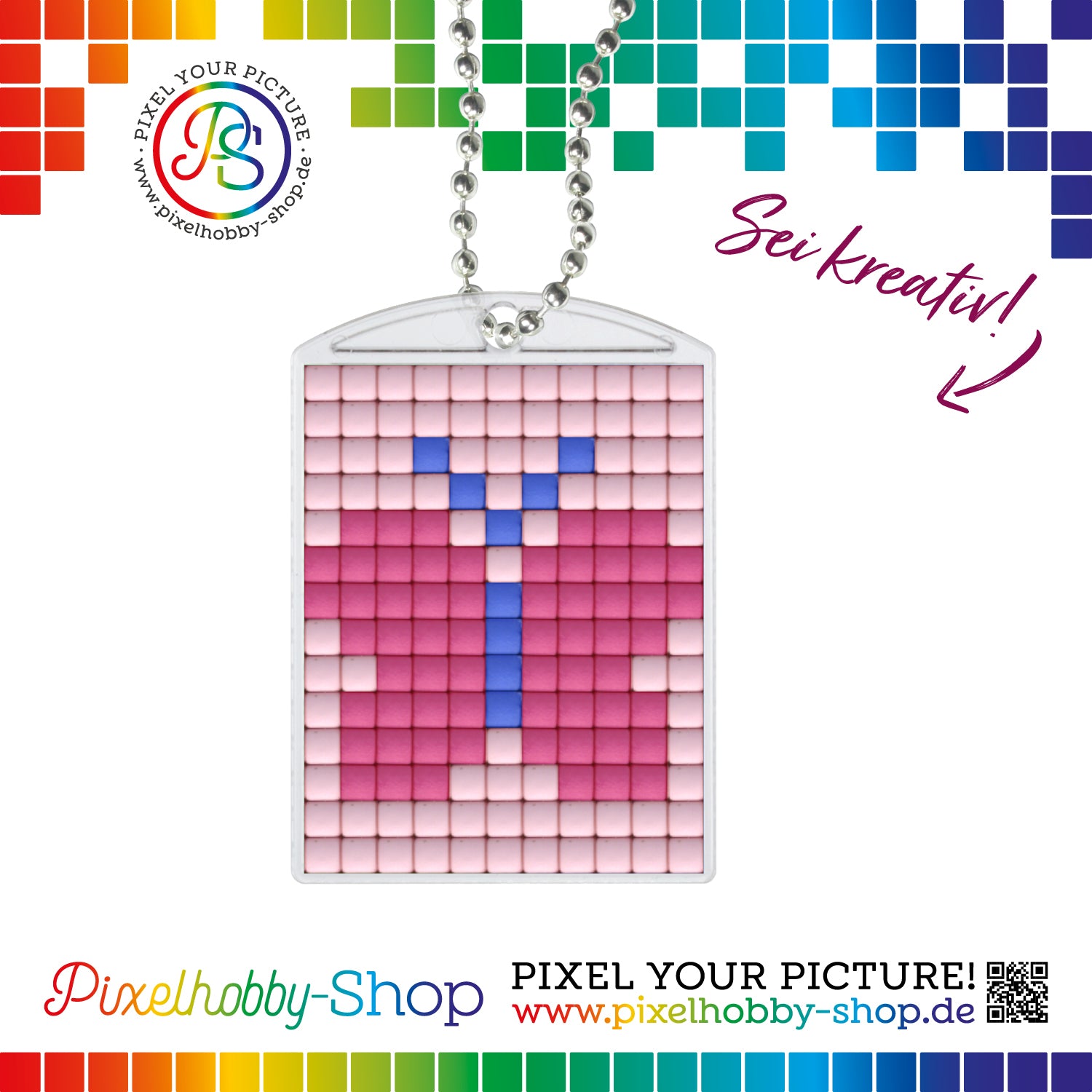 Pixelhobby Medaillon Set - Schmetterling
