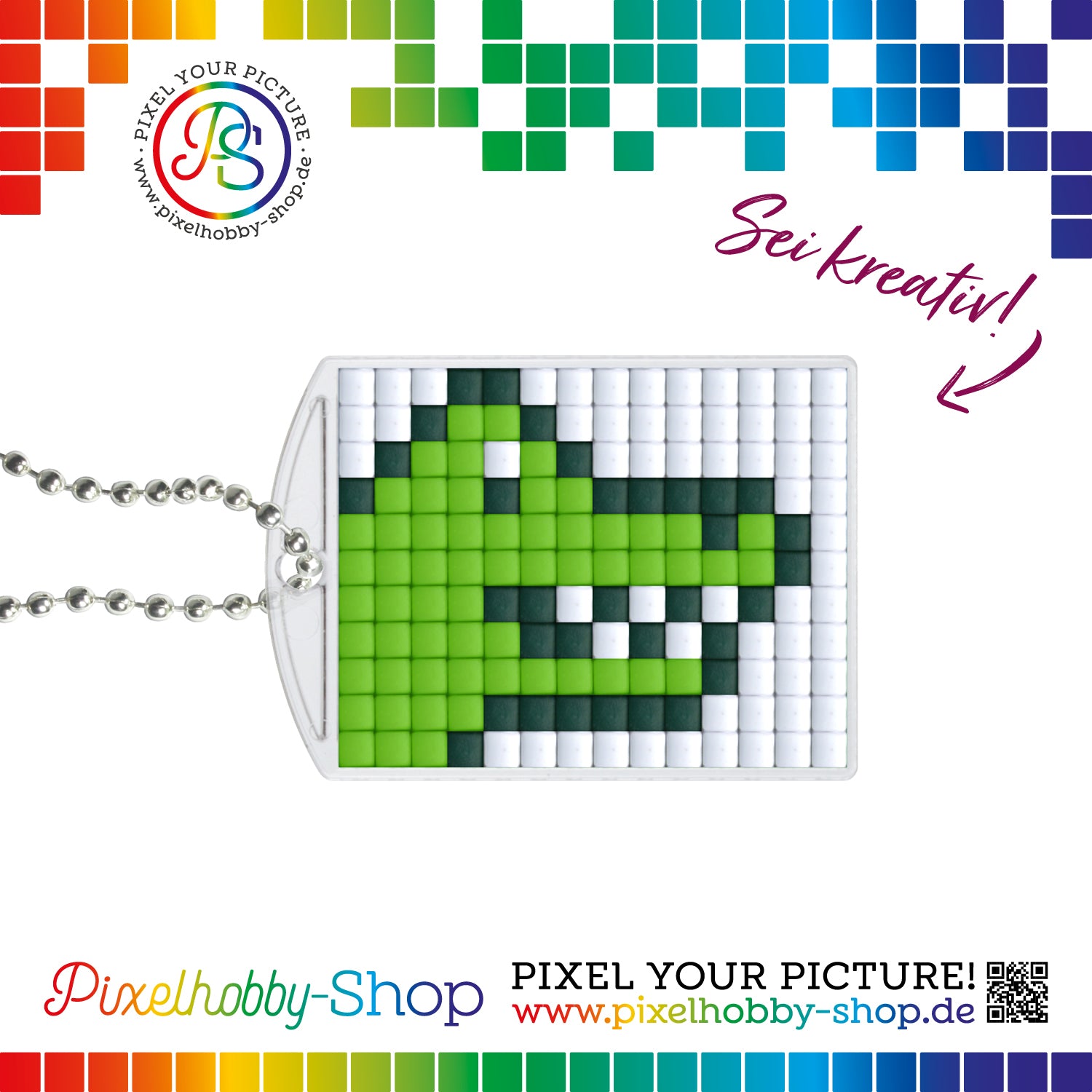 Pixelhobby Medallion Set - Frog