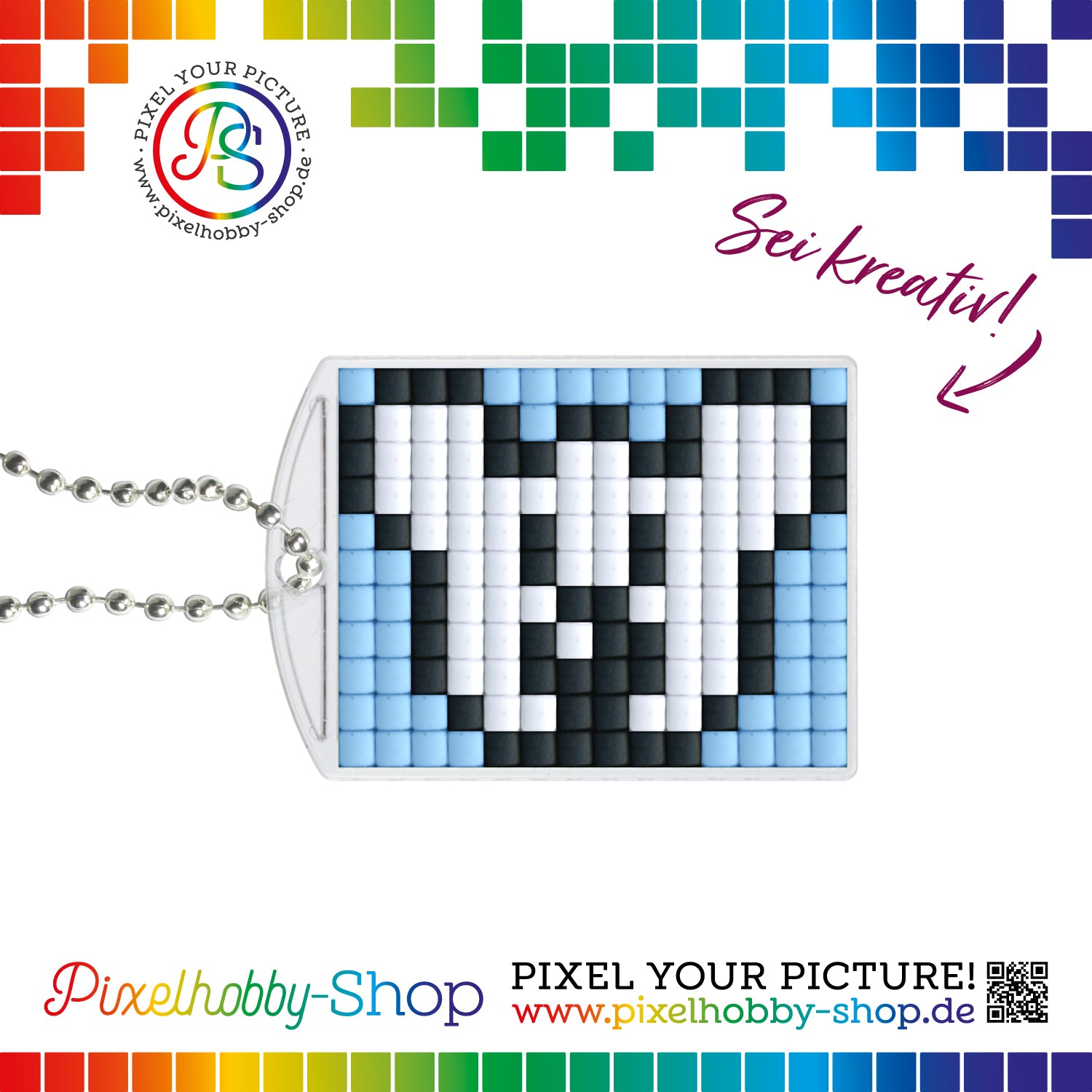 Pixelhobby Medallion Set - Penguin