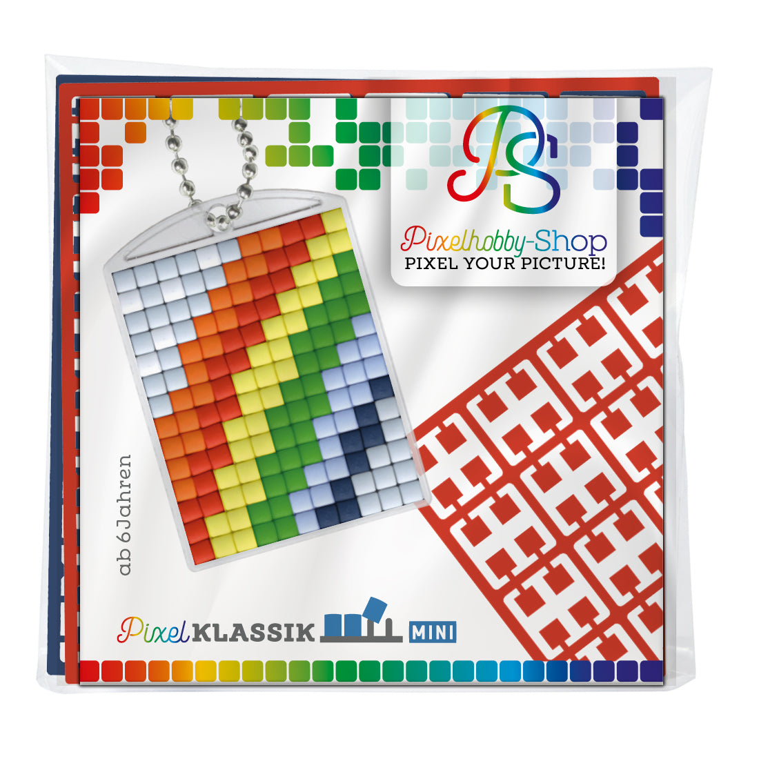 Pixelhobby Medaillon Set - Regenbogen