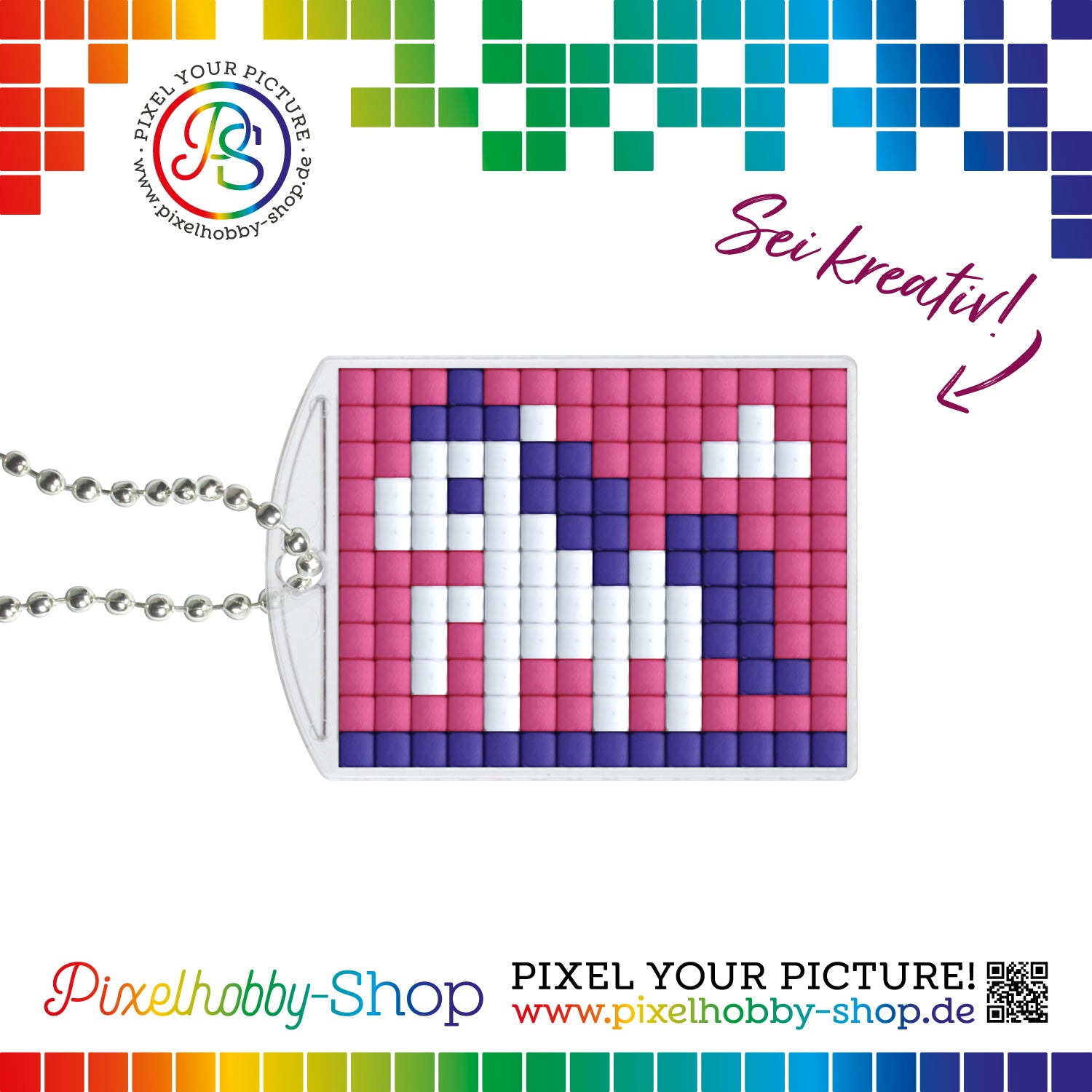 Pixelhobby Medallion Set - Unicorn