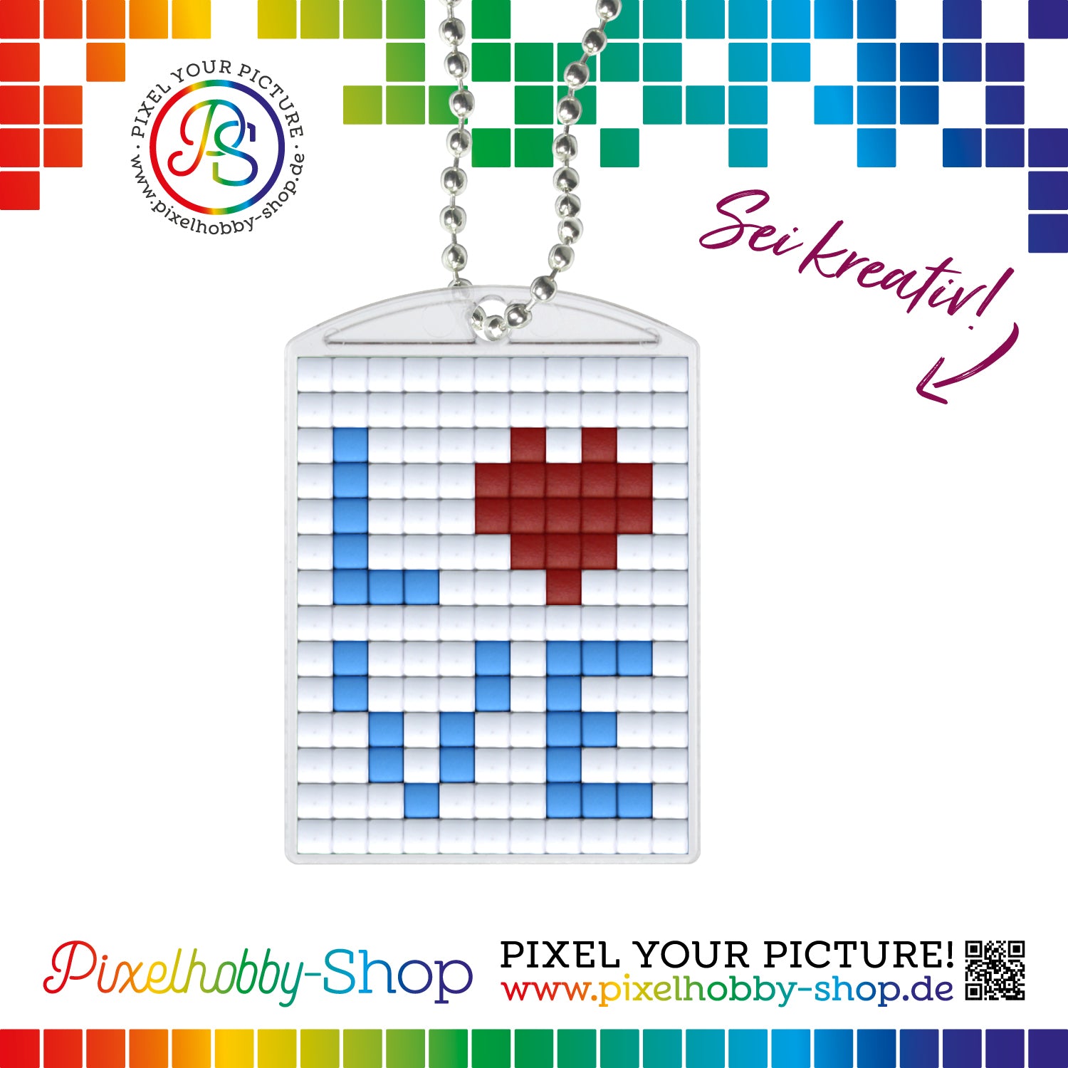 Pixelhobby Medallion Set - Love