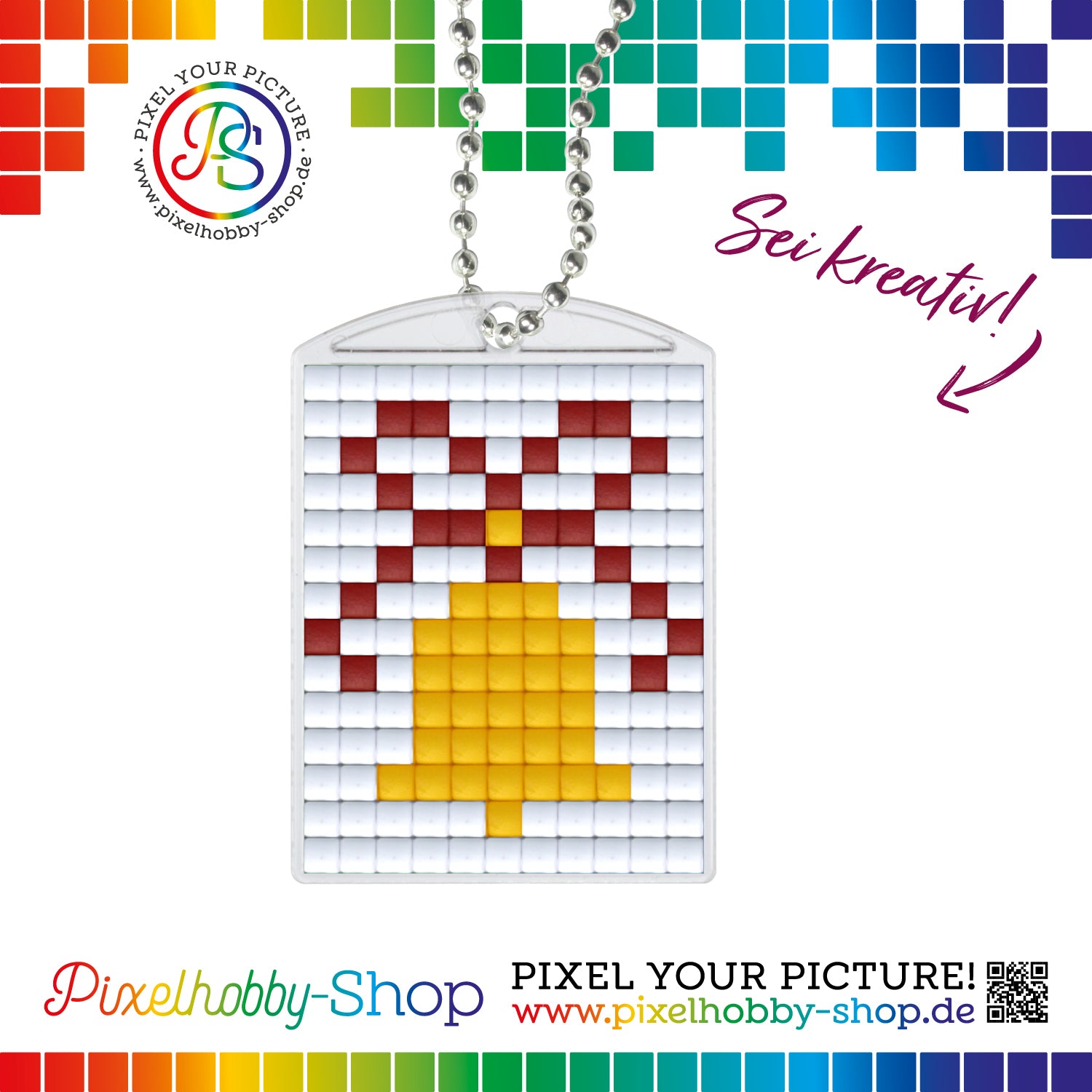 Pixelhobby Medaillon Set - Glocke