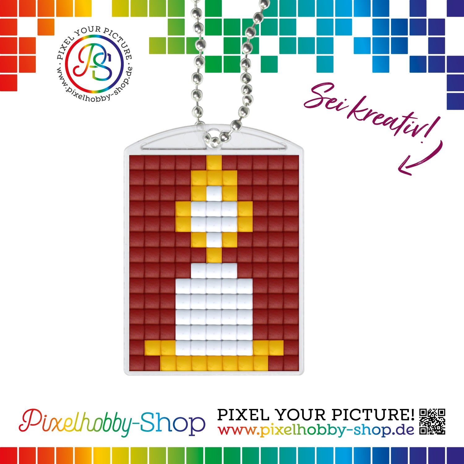 Pixelhobby Medaillon Set - Glocke