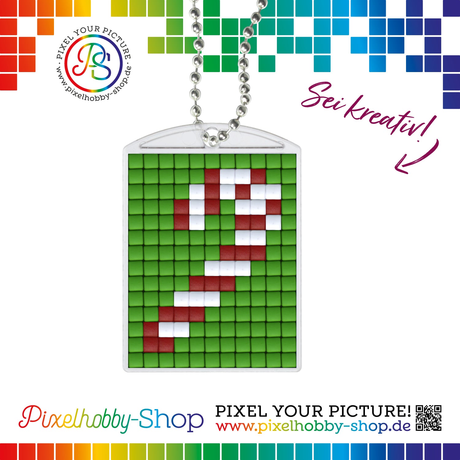 Pixelhobby Medallion Set - Candy Cane