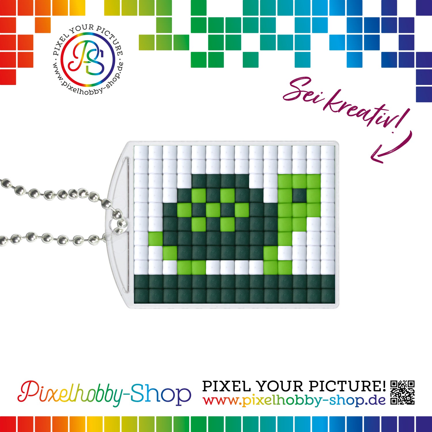 Pixelhobby Medaillon Set - Schildkröte