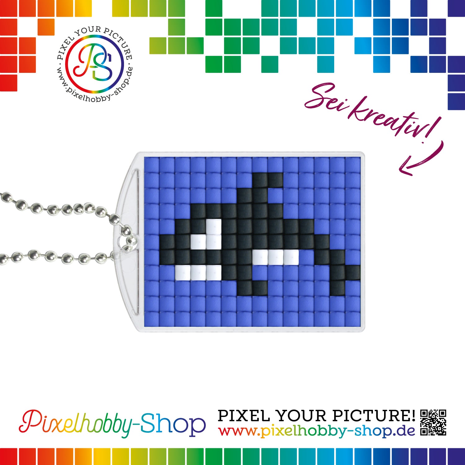 Pixelhobby Medaillon Set - Husky