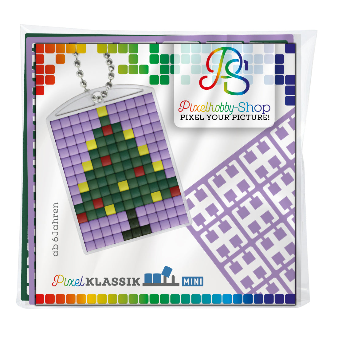 Pixelhobby medallion set - Christmas tree