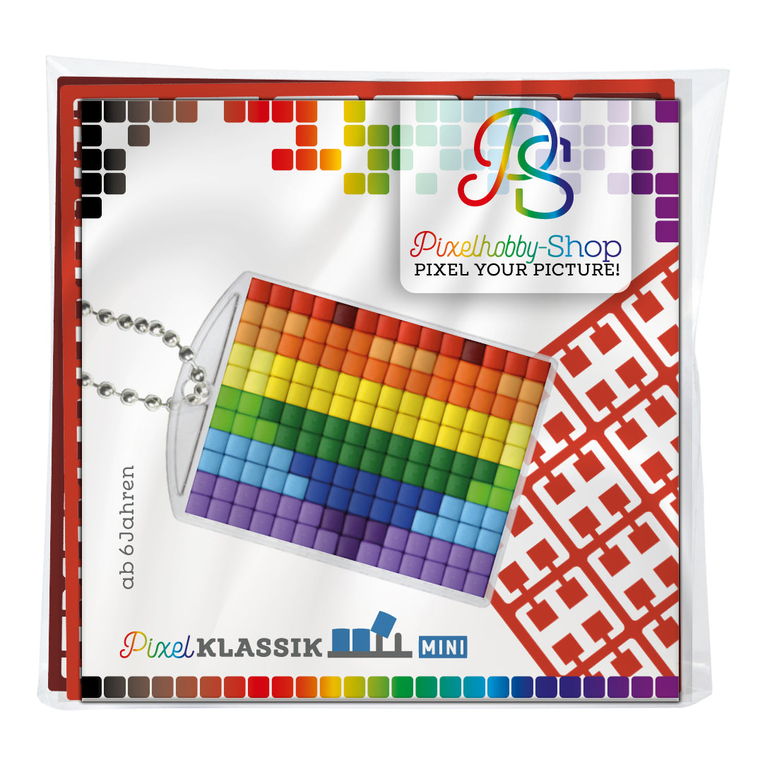 Pixelhobby Medaillon Set - LGBTQ - Homoromantic / Homoromantisch