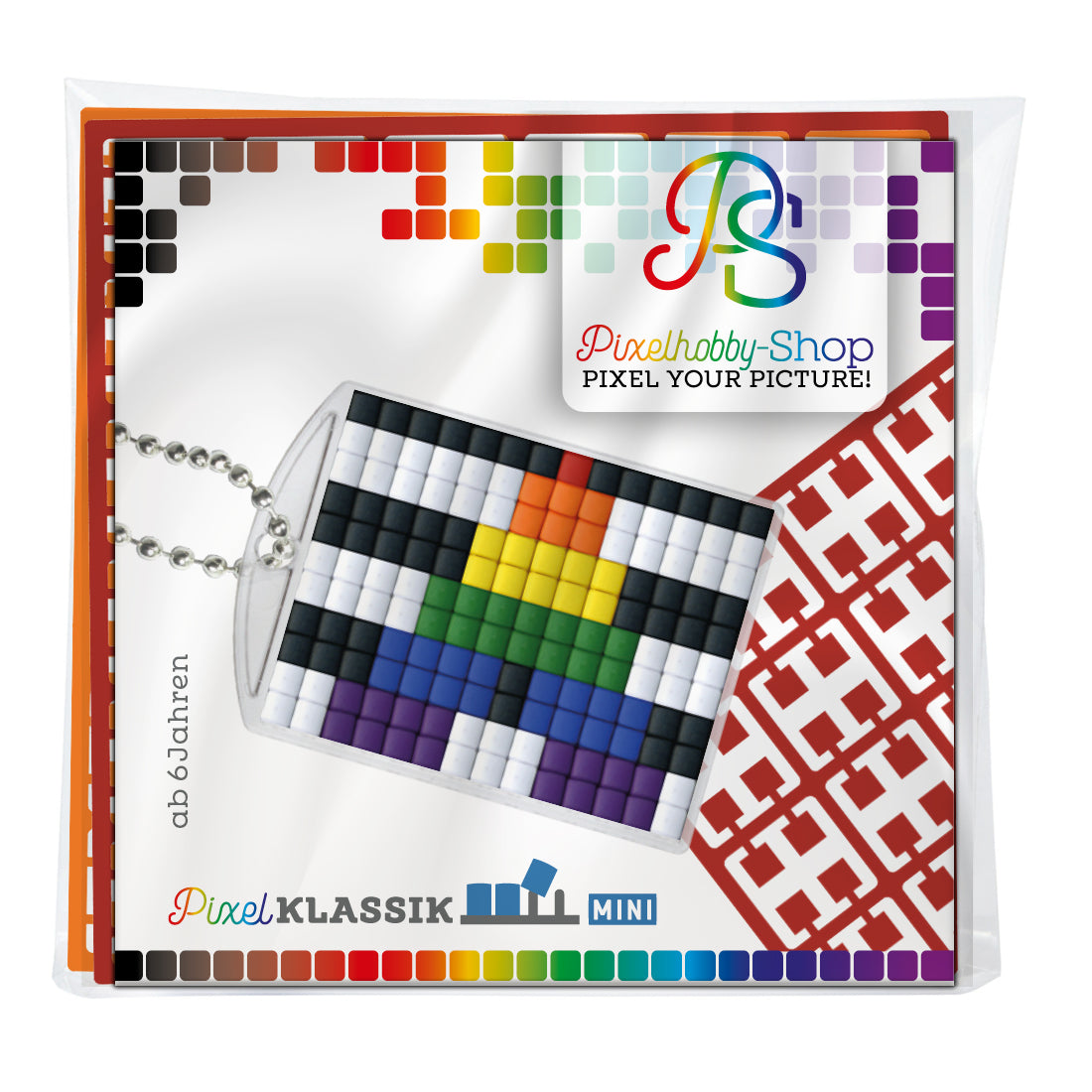 Pixelhobby Medaillon Set - LGBTQ - Ally