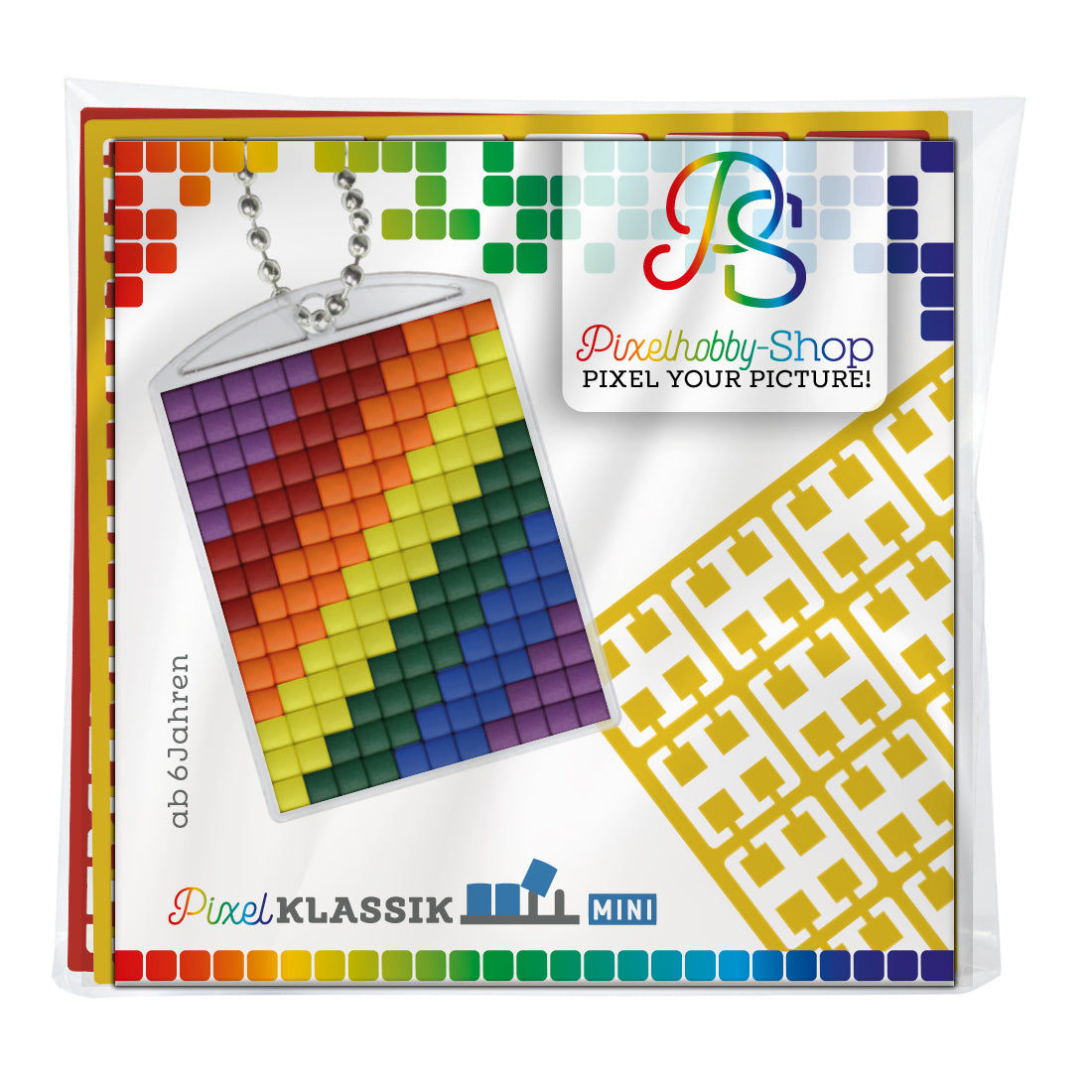 Pixelhobby Medaillon Set - Regenbogen