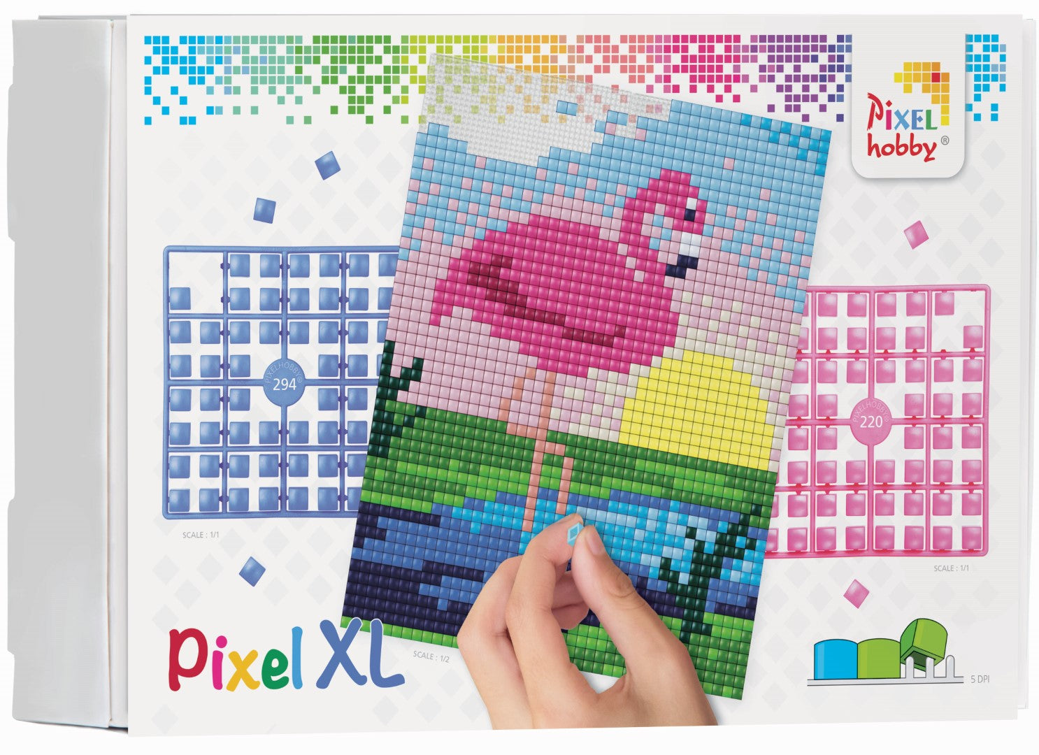 Pixelhobby XL 4BP Set - Flamingo