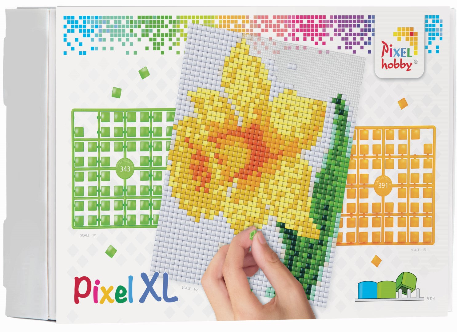 Pixelhobby XL 4BP Set - Narzisse