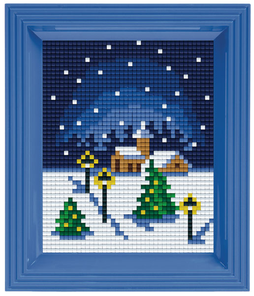 Pixelhobby Klassik Geschenkset - Weihnachtskirche